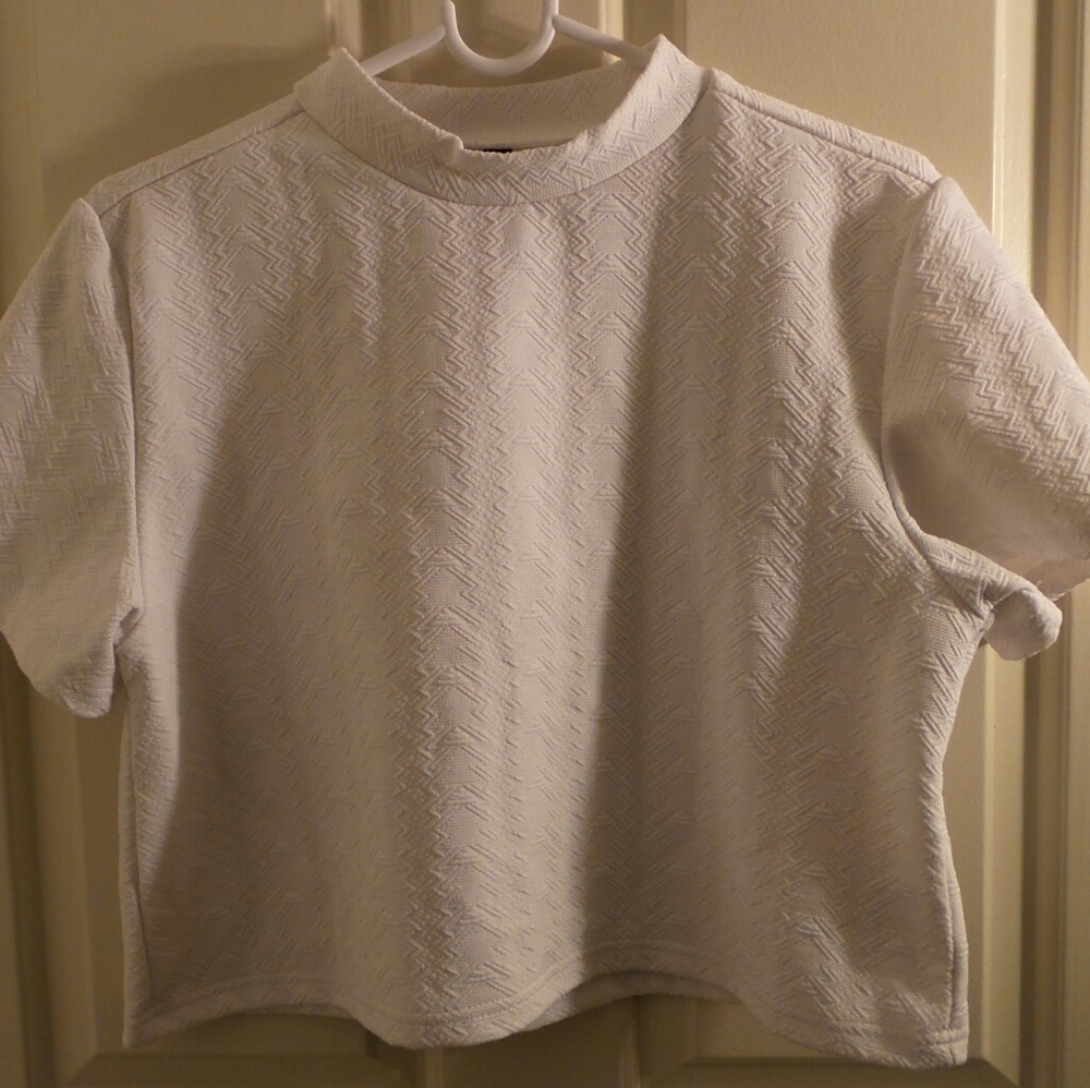 Patterned Crop Top